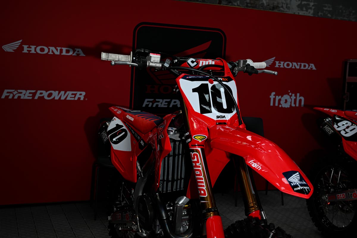 Championship-Winning Fire Power Froth Honda Racing Ready