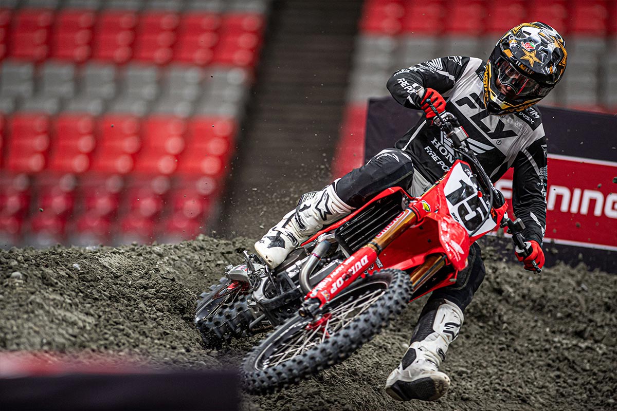 Prepared for Round 1 of World Supercross!